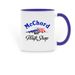 MTS Logo mug, a Dark Blue Two-Tone Ceramic Mug