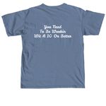 You 20.... Tee&nbsp;, a Blue Jean Comfort Colors Unisex Tee (back-view)