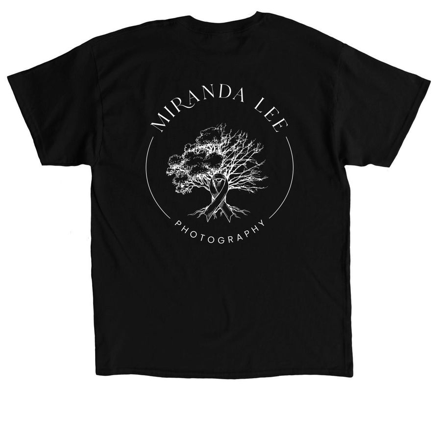 MLP Breast Cancer Awareness, a Black Classic Unisex Tee (back-view)