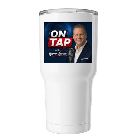 ON TAP Insulated Tumbler, a White Insulated Tumbler