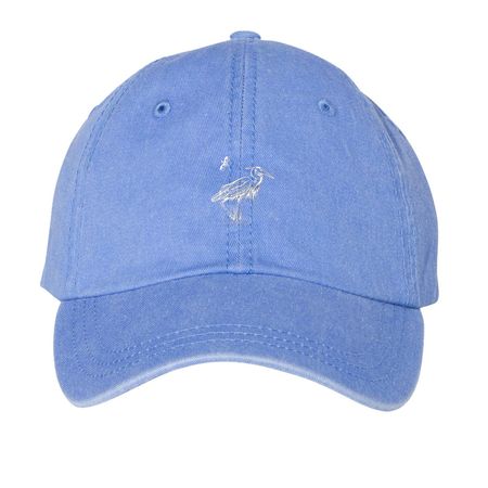 SMRF Spring Hats, a Periwinkle Printed Pigment Dye Baseball Cap