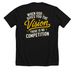CTC No Competition, a Solid Black Blend Premium Unisex Tee (back-view)