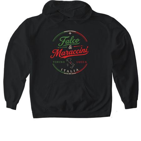 Falco & Maraccini ? Shirts/Sweatshirts??, a Black Gildan Softstyle Pullover Hoodie