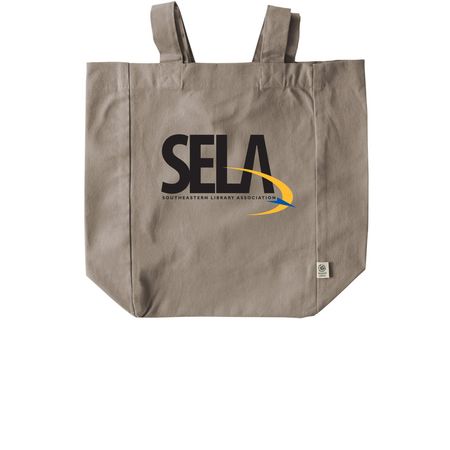 SELA Tote Bags, a Pumice Recycled Cotton Tote Bag