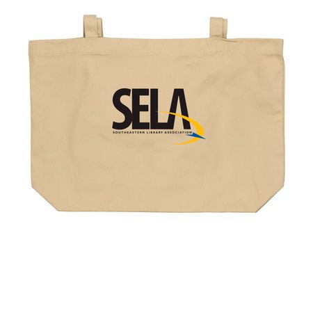 SELA Tote Bags, a Oyster Large Organic Cotton Tote Bag