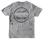 Root For Each Other, a Smoke Comfort Colors Colorblast Tee (back-view)