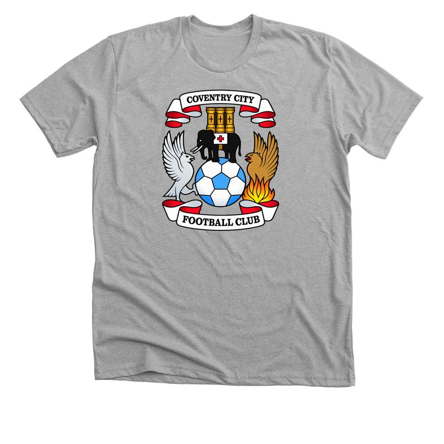 Coventry City's 'All Pink Charity T-Shirt, a Athletic Heather Premium Unisex Tee