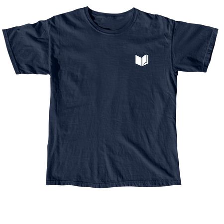 National Book Foundation t-shirt, a True Navy Comfort Colors Unisex Tee