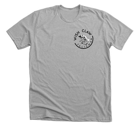 Ain't No Laws Black Logo, a Athletic Heather Premium Unisex Tee
