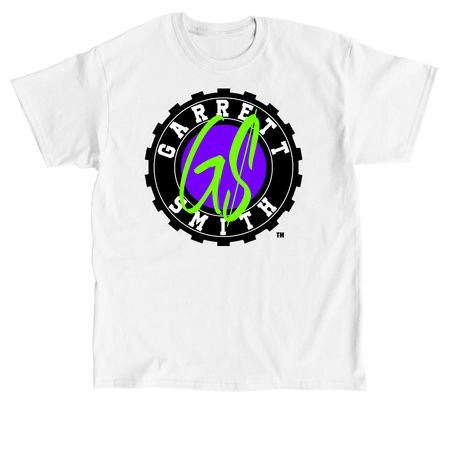 Garrett Smith Mud Tire Logo, a White Classic Unisex Tee
