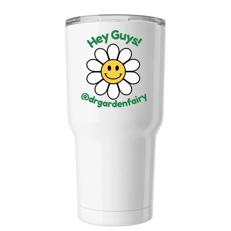 Dr. Garden Fairy Tumbler, a White Insulated Tumbler