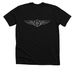 Flight Wings, a Solid Black Blend Premium Unisex Tee