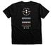 "A Silent War Within" Left Chest Emblem Tee, a Black Heather Premium Unisex Tee (back-view)