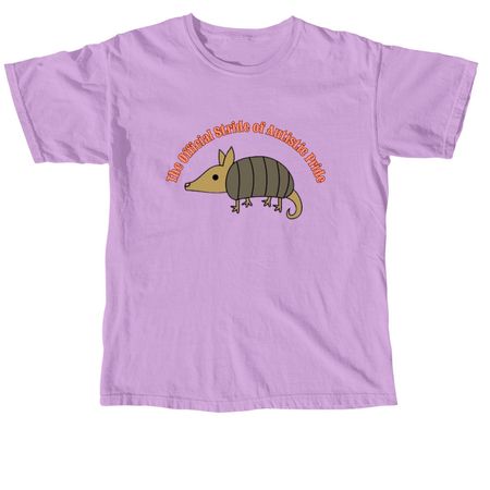 Toe-Walking, a Neon Violet Comfort Colors Unisex Tee