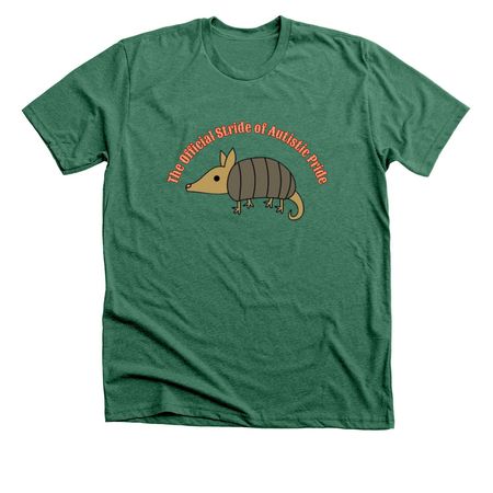 Toe-Walking, a Heather Grass Green Premium Unisex Tee