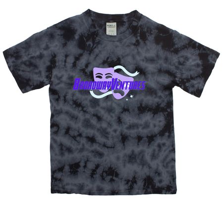 BroadwayVentures Merch, a Black Youth Crystal Tie Dye Tee