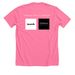 Petals & Prosecco Mother's Day Event, a Neon Pink Premium Unisex Tee (back-view)