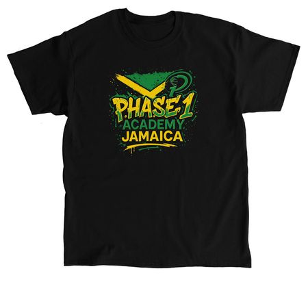 P.H.A.S.E. 1 Graphic T-Shirt, a Black Classic Unisex Tee