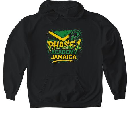 P.H.A.S.E. 1 Graphic T-Shirt, a Black Gildan Softstyle Pullover Hoodie