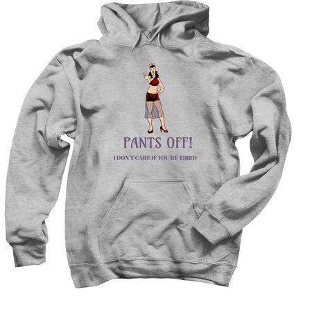 The "Take Charge" Woman, a Sport Grey Pullover Hoodie