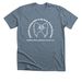 Papillon Place Wellness Center, LLC, a Heather Slate Premium Unisex Tee