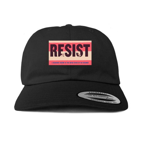 RESIST headwear, a Black Printed Classic Baseball Cap