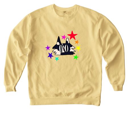 SCH Pride 2026, a Butter Comfort Colors Crewneck Sweatshirt