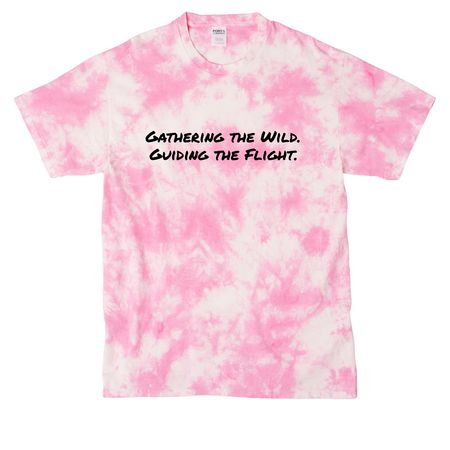 Corridor Seed Station, a Bright Pink Crystal Tie Dye Tee