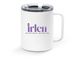 Irlen Syndrome Foundation, a White Stainless Steel Travel Mug