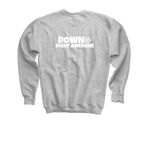 Moves Like Jagger Buddy Walk 2023, a Sport Grey Youth Crewneck Sweatshirt (back-view)