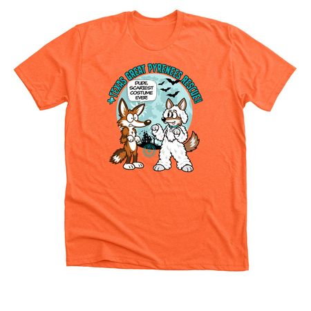 TGPR 25th Anniversary Ts #9 The Halloween T, a Heather Orange Premium Unisex Tee