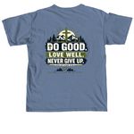 The Do Good Project&nbsp;, a Blue Jean Comfort Colors Unisex Tee (back-view)