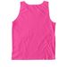 60 Miles, 3 Days, a Neon Pink Comfort Colors Tank Top (back-view)