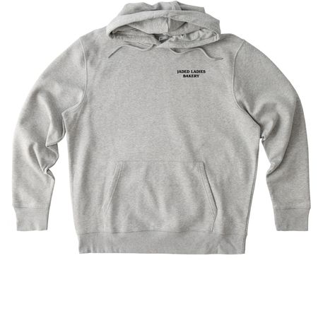 The Jaded Ladies Bakery, a Heather Grey Stanley/Stella Unisex Cruiser 2.0 Pullover Hoodie