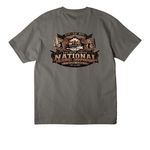Nationals 2026 - Hampton, a Asphalt Unisex Heavyweight Tee (back-view)