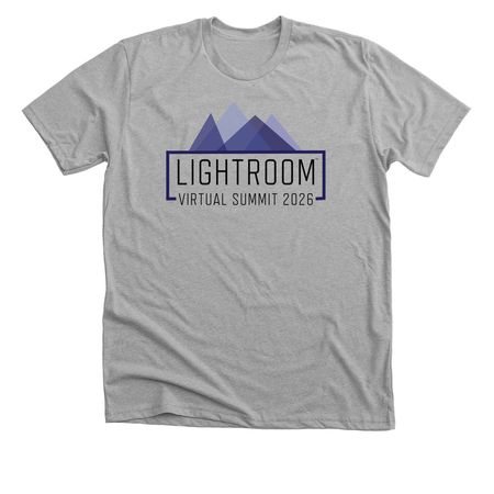 The Logo Shirt, a Athletic Heather Premium Unisex Tee