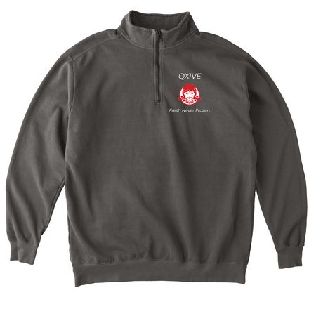 wendys, a Pepper Comfort Colors Quarter Zip Pullover
