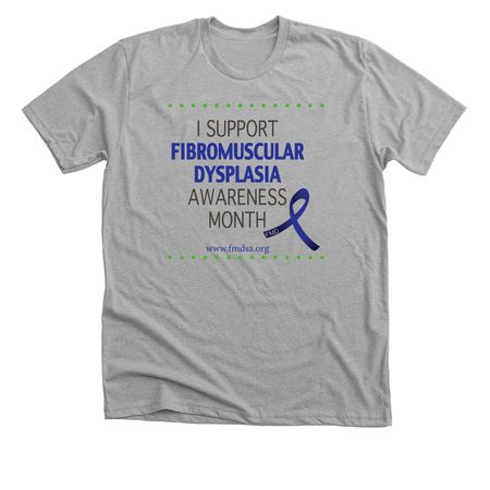May is FMD Awareness Month, a Athletic Heather Premium Unisex Tee