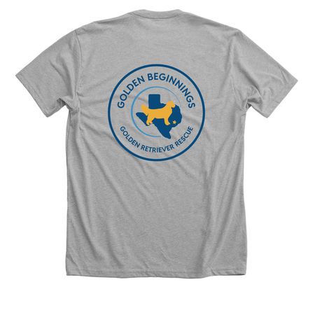 GBGRR Shirts & Hoodies - Logo Front & Back, a Athletic Heather Premium Unisex Tee (back-view)
