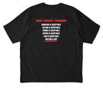 Fit Forward Gear, a Black Stanley/Stella Unisex Freestyler Heavyweight Tee (back-view)