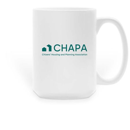 CHAPA 2025 Logo Mugs, a White Large Coffee Mug