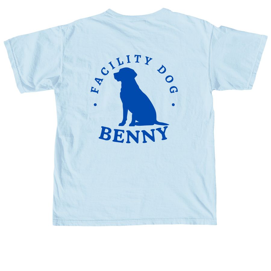 Benny, a Chambray Comfort Colors Unisex Tee