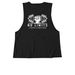Women's Tanks&nbsp;, a Deep Black Allmade Eco Triblend Women?s Muscle Tank (back-view)