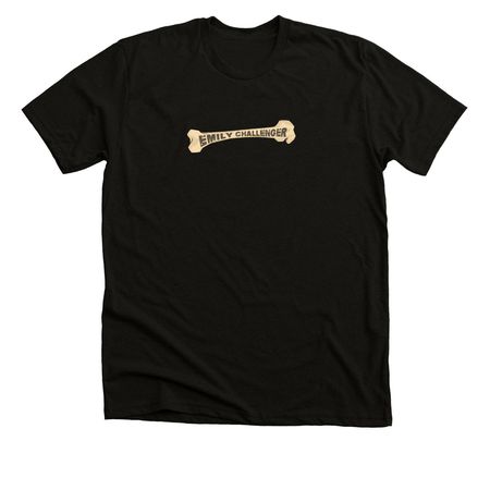 Emily - Where Your Bones Belong&nbsp;, a Black Heather Premium Unisex Tee