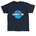 Connect Me Tutoring Official Merch, a Navy Classic Unisex Tee