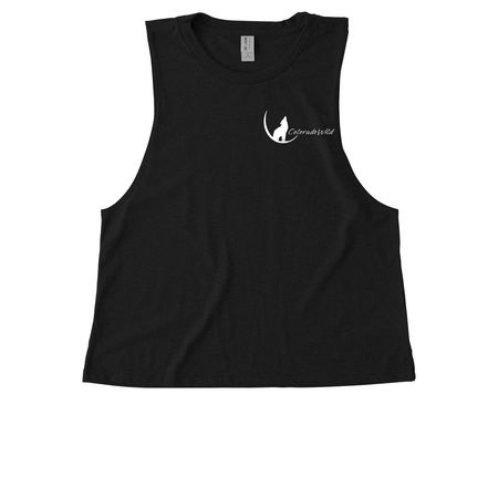 Fur me, not fur you!, a Deep Black Allmade Eco Triblend Women?s Muscle Tank