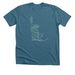 We the Readers - Liberty, a Heather Deep Teal Premium Unisex Tee