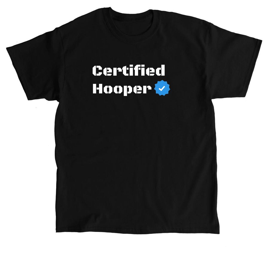 Certified Hooper, a Black Classic Unisex Tee