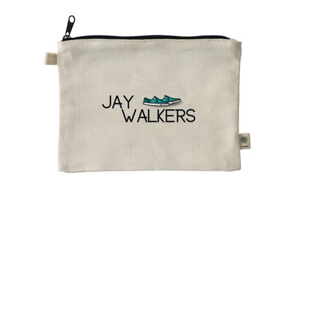 Jay Walkers Pouch - light, a Natural 9"x7" Hemp Blend Pouch