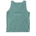 Anesidora Summer Shirt Fundraiser, a Seafoam Comfort Colors Tank Top (back-view)